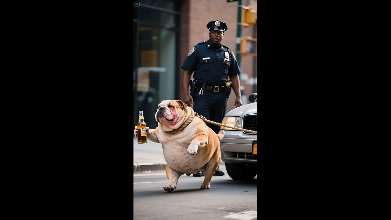 Ai dog 🐶 Car Ai video