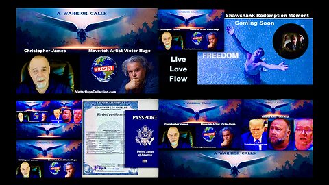 Christopher James Warrior Calls Victor Hugo WARNING Worldwide Court Systems Are Constructed Fraud