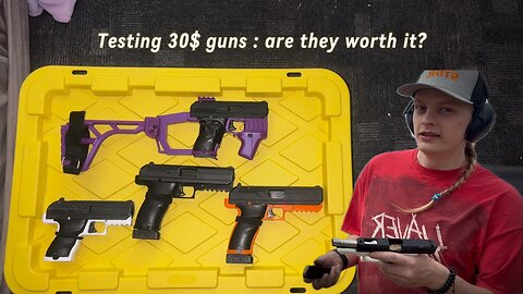 Testing 30$ Guns : Are they worth it? Budget Firearm Showdown