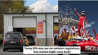 Trump EPA may axe car emissions, Free market might be back!