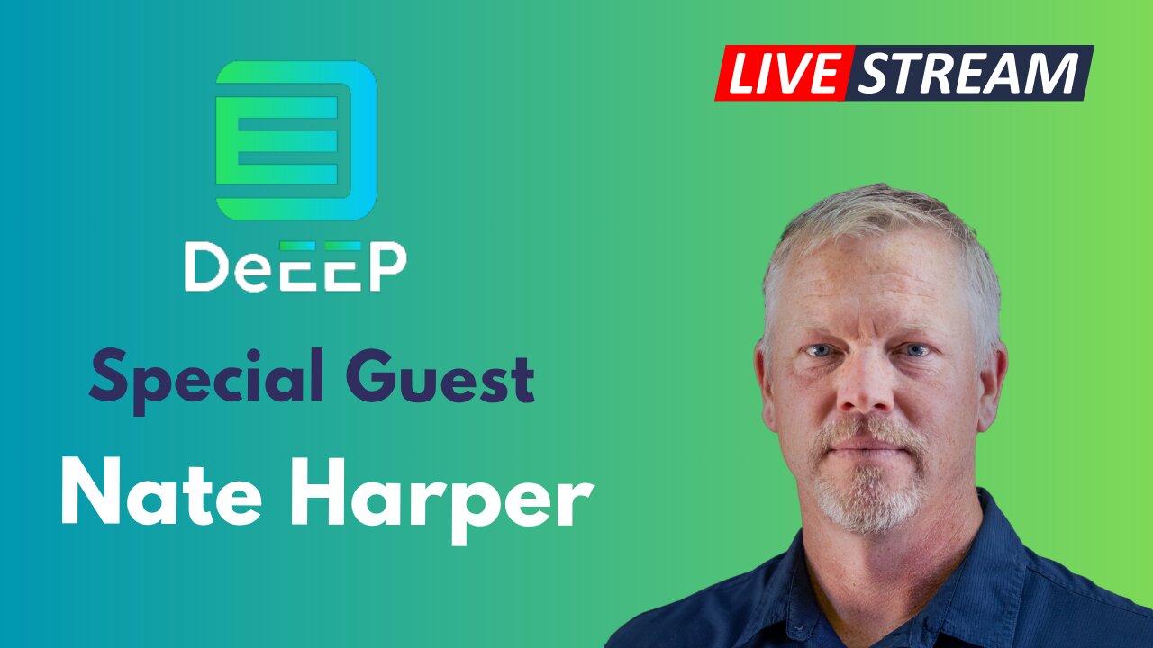 DeEEP Network - Special Guest Nate Harper
