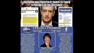 FACEBOOK IS THE PENTAGON'S DARPA LIFELOG PROGRAM