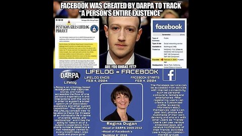 FACEBOOK IS THE PENTAGON'S DARPA LIFELOG PROGRAM