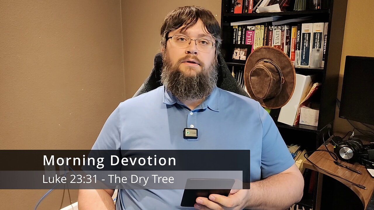 Morning Devotion April 8 - The Dry Tree