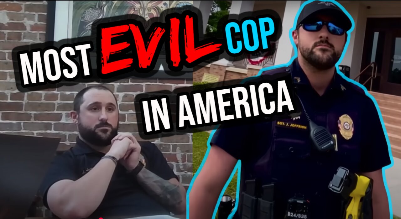 Most EVIL Cop in America: Domestic Terrorist Officer Joseph Joffrion