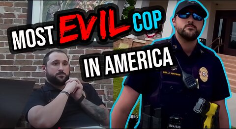 Most EVIL Cop in America: Domestic Terrorist Officer Joseph Joffrion