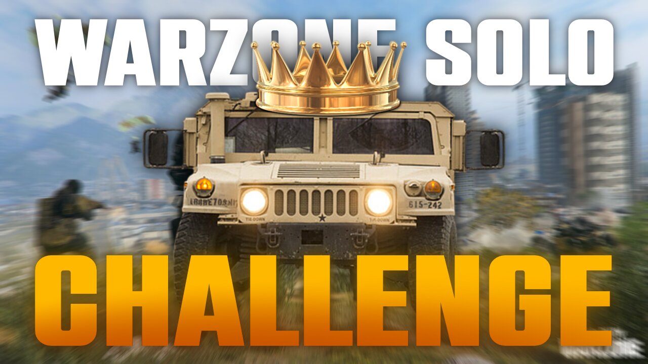 This $100 Warzone Solos Challenge Had Me Sweating