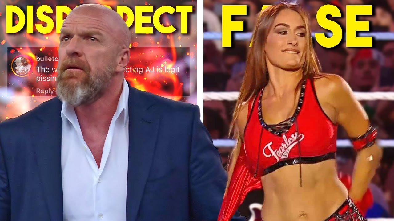HHH DISRESPECTING WWE STAR...Wrestler Dies After Final Match...Nikki Bella Rumor...Wrestling News