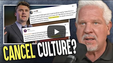 Glenn Beck ~ Should people CELEBRATING Charlie Kirk’s death be fired?