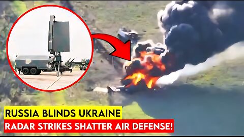 No One Expected This! Watch How Russia Crippled Ukraine’s Radar Station in One Sweep!