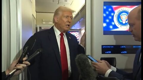 Trump: We're Making Progress On Russia Ukraine Peace