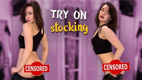 [4K USA] HOT GIRL BLACK LEATHER SHORTS, CROP TOP & SEE