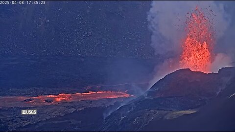 Kīlauea volcano, Hawaii (west Halemaʻumaʻu crater)