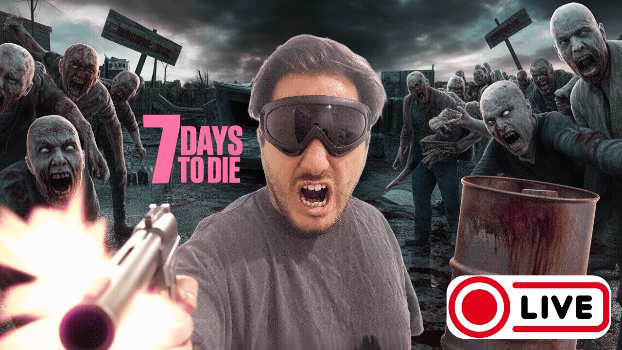 7 Days To Die PermaDeath | Can I Survive the Zombie Horde? | Part1