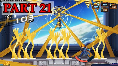 Let's Play - Azure Striker Gunvolt 2 (Trilogy Enhanced version) part 21