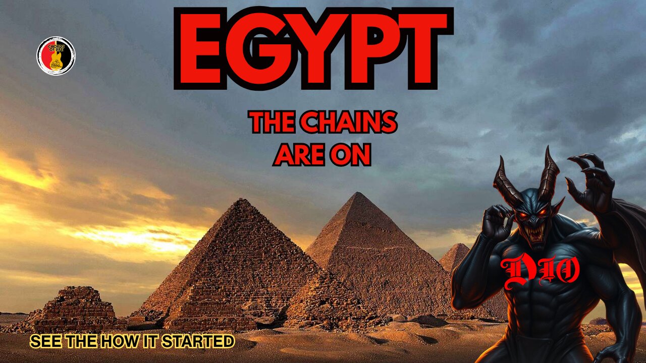 Egypt The Chains Were On By Heavy Metal Vocalist Ronnie James Dio