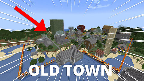 Exploring Old Town (2b2t Build) - (PC HD) [720p30FPS]