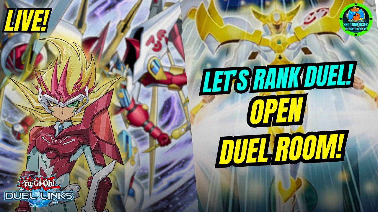 ZEXAL II DECK IS OP! + RANK/OPEN DUEL ROOM - Yu-Gi-Oh! Duel Links #live #yugioh