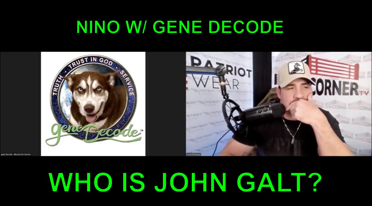 Gene Decode w/ Nino SHOCK DISCOVERY - They're Preparing 4 A Mass Death Event! WHO IS JOHN GALT?