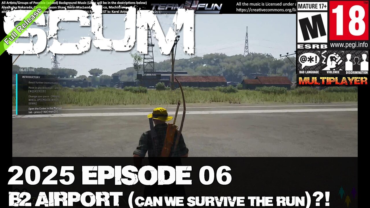 Scum 2025 (R-V1.0) MP From Live to Ep 06 – B2 Airport (Can we survive the Run)?!