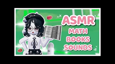 Roblox ASMR - Tower of Math 📘✨- Books Sounds!