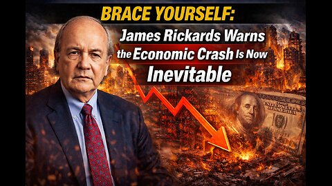 BRACE YOURSELF: James Rickards Warns the Economic Crash Is Now Inevitable