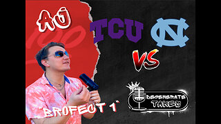 TCU v. UNC Live Reactions, Bets, & MORE!