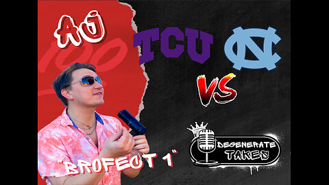 TCU v. UNC Live Reactions, Bets, & MORE!