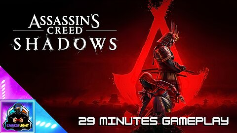 ASSASSIN'S CREED SHADOWS - THE FIRST 29 MINUTES OF GAMEPLAY ( PS5 PRO )