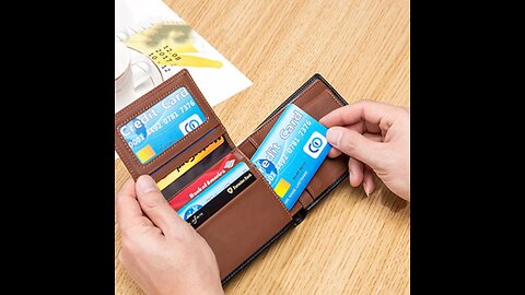 Multi-Functional Men's Short Wallet