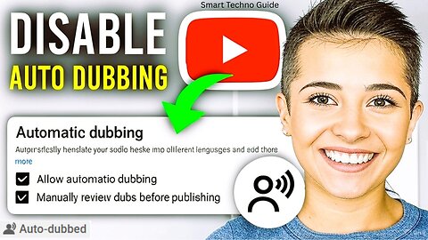 How to Disable auto dubbing feature on YouTube l How to Turn off auto dubbing on youtube