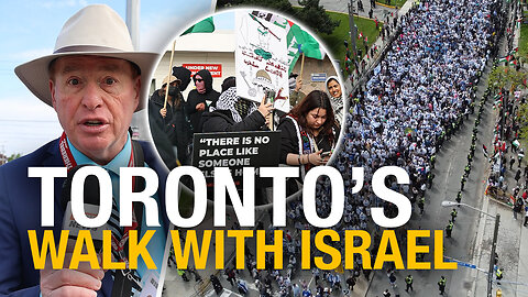 Walk with Israel draws tens of thousands of supporters in Toronto