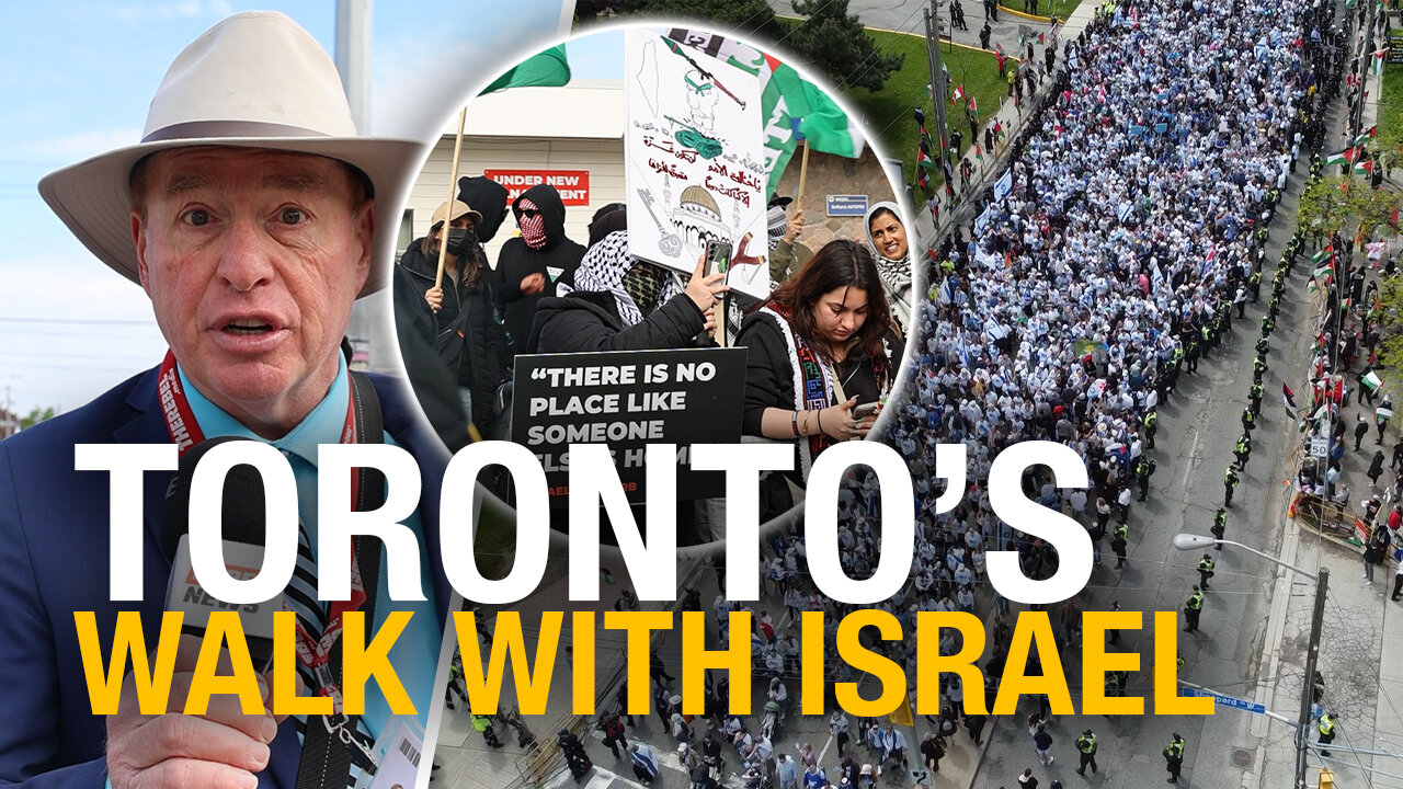Walk with Israel draws tens of thousands of supporters in Toronto