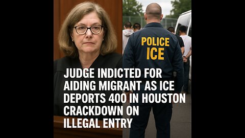 Judge Indicted for Aiding Migrant as ICE Deports 400 in Houston Crackdown on Illegal Entry