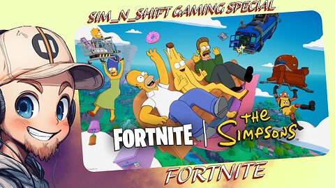 Springfield Takes the Island — Simpsons Fortnite Chaos Live!