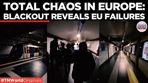 Massive Blackout in Portugal—EU Urges Survival Prep | Times Now World 
