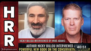 Author Nicky Billou interviewed about powerful new book on the CONSERVATIVE economy