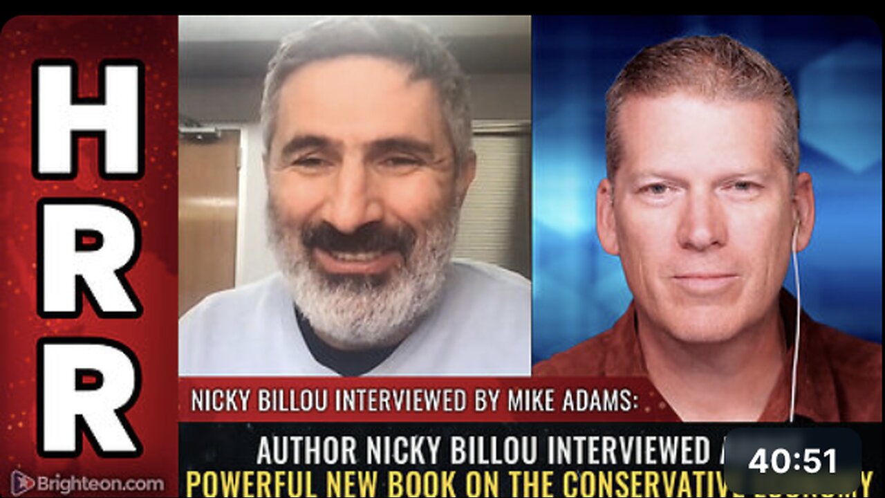 Author Nicky Billou interviewed about powerful new book on the CONSERVATIVE economy
