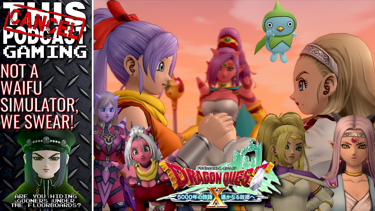 I Swear DRAGON QUEST X is NOT a Waifu Simulator! - CTP GAMING
