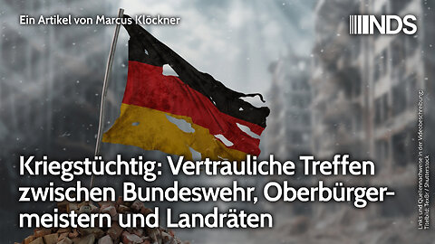 Kriegstüchtig: Vertrauliche Treffen zwischen Bundeswehr, Oberbürgermeistern und Landräten | Klöckner