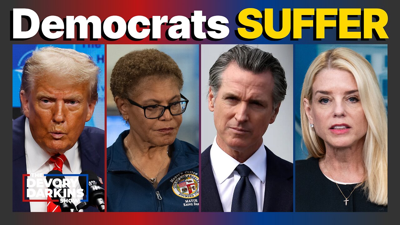 Mayor Bass PANICS during press conference as Democrats suffer LEGAL BLOW
