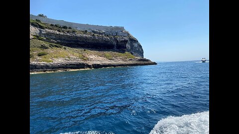 Nature Adventure: Boat Trip on Mediterranean Sea around Bonificacio, Corsica, France!