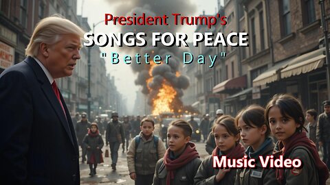 President Trump's SONGS FOR PEACE--Better Day (music video)
