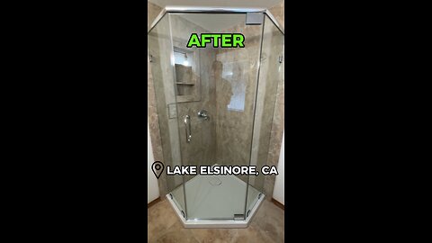 Composite Shower Wet Area Before During and After