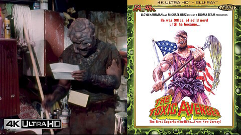 The Toxic Avenger Parts I to IV [4K UHD & Blu-ray]