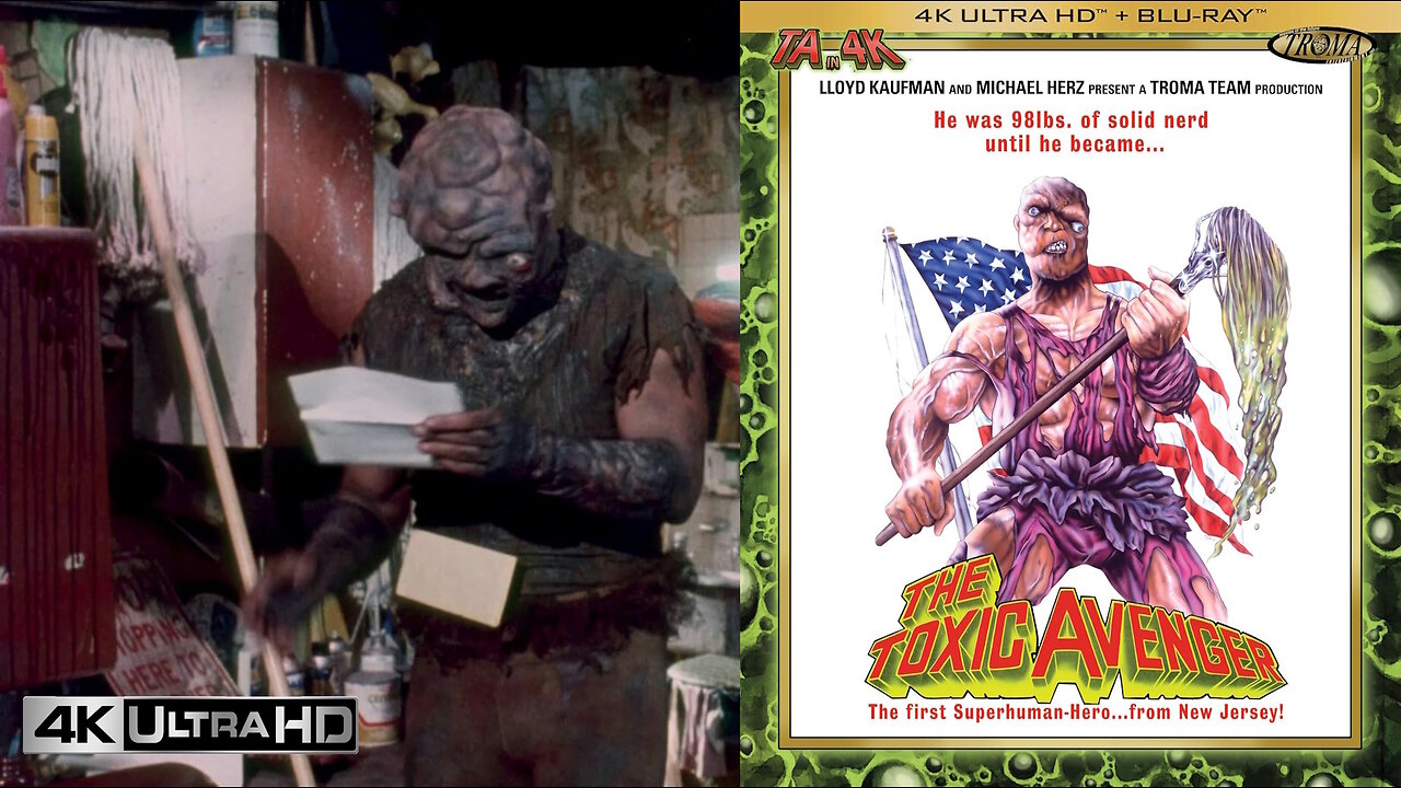 The Toxic Avenger Parts I to IV [4K UHD & Blu-ray]