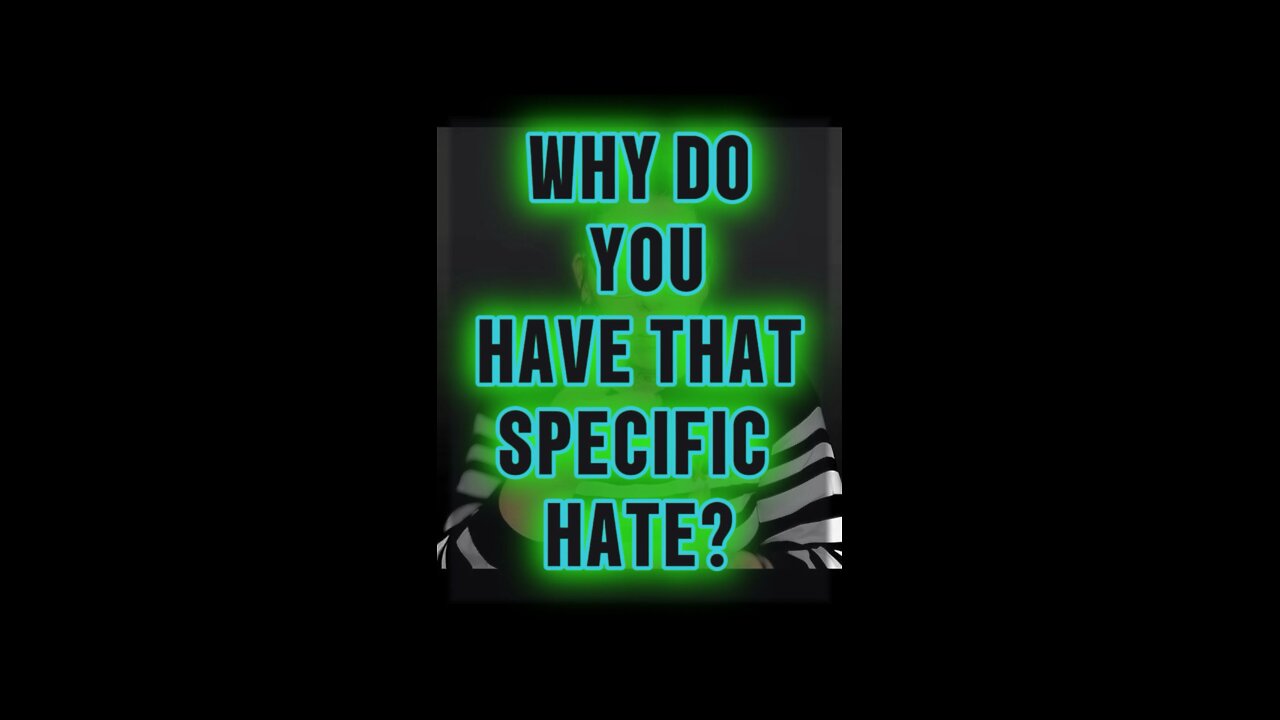 Why Specific Hate? 🤔