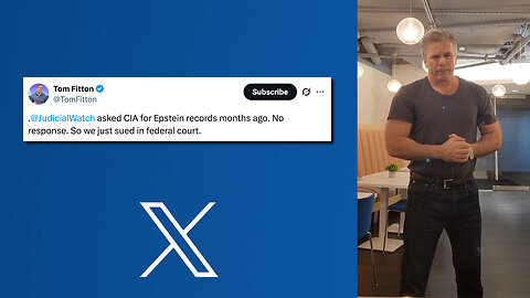 FITTON: New Federal Lawsuit against the CIA for Epstein Records!