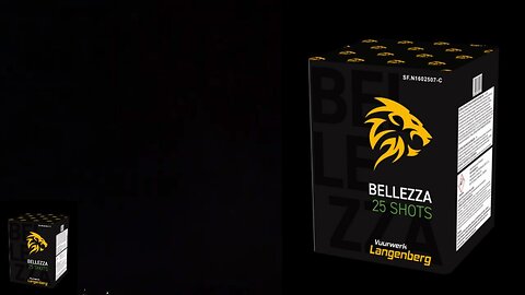 Belleza - 25 Schots - Vuurwerk Cake