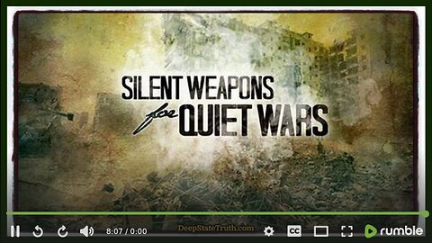 🎬 Full Reading of 'Silent Weapons For Quiet Wars'⚔️ The Plans to Control Humanity Through Manipulation